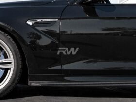 RW Carbon 2012-2018 BMW F06 F12 F13 Carbon Fiber Side Skirt Extensions