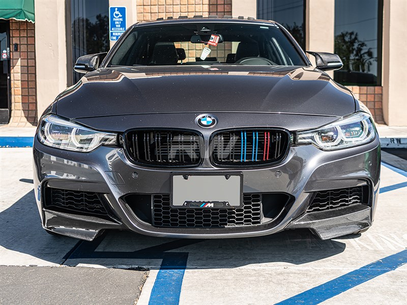 RW Carbon BMW F30 F31 Carbon Fiber Front Splitters