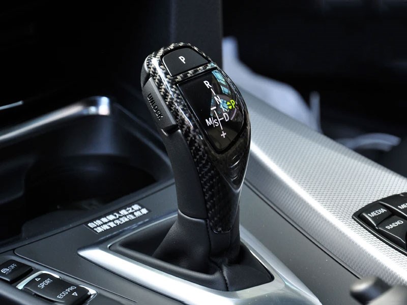 RW Carbon 2009-2015 BMW Carbon Fiber Gear Selector Cover - M Sport