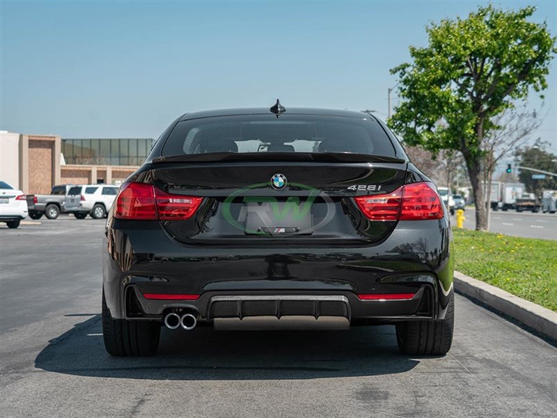 RW Carbon BMW F32 F33 F36 Performance Style CF Diffuser