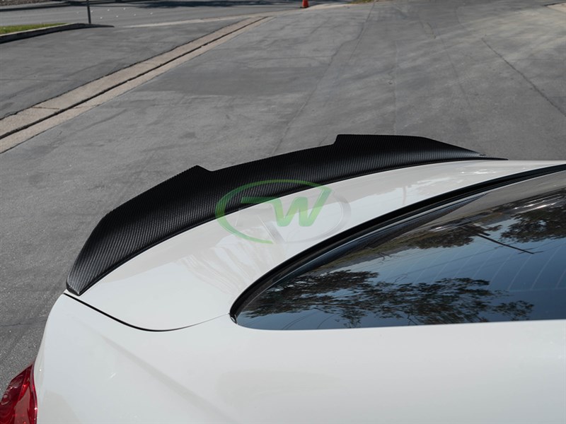 RW Carbon BMW F32 GTX Carbon Fiber Trunk Spoiler