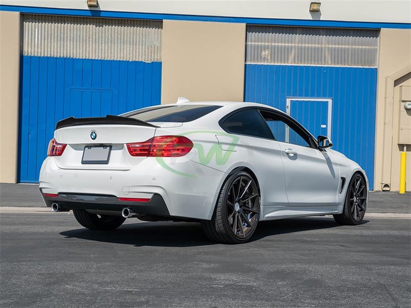 RW Carbon BMW F32 GTX Carbon Fiber Trunk Spoiler