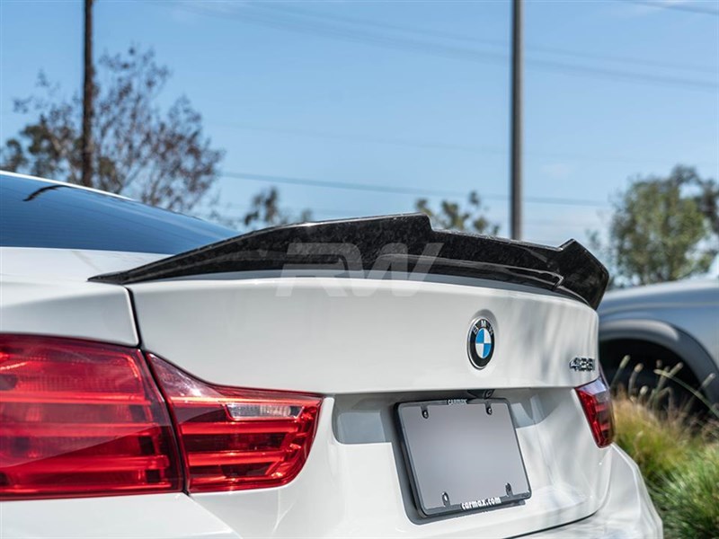 RW Carbon BMW F32 GTX Forged Carbon Trunk Spoiler