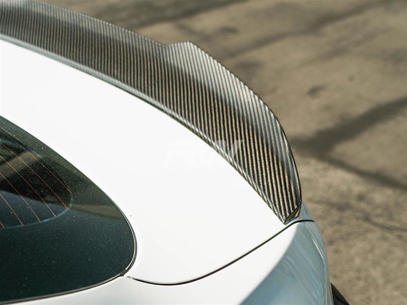 RW Carbon BMW F36 GTX Carbon Fiber Trunk Spoiler