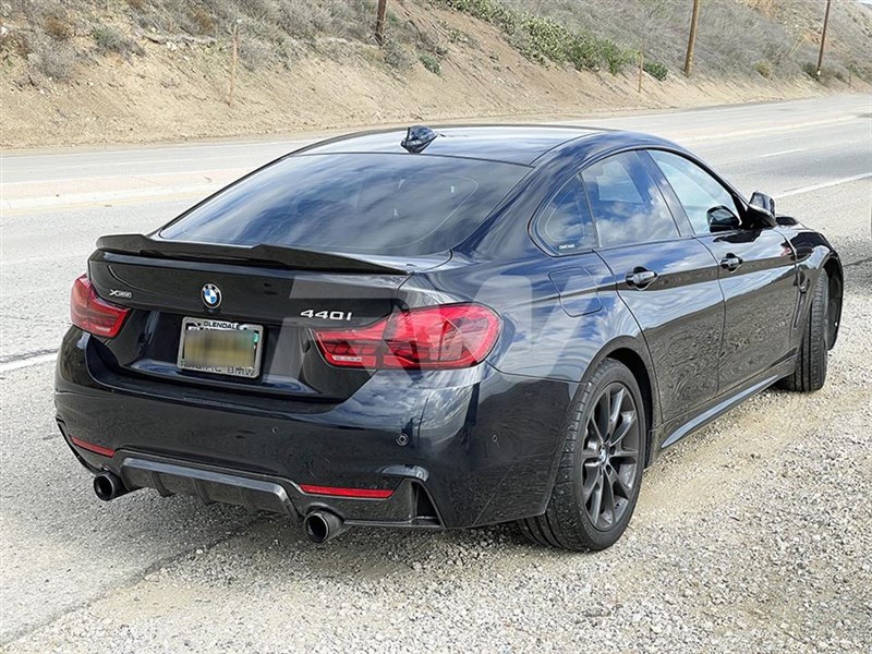 RW Carbon BMW F36 GTX Carbon Fiber Trunk Spoiler