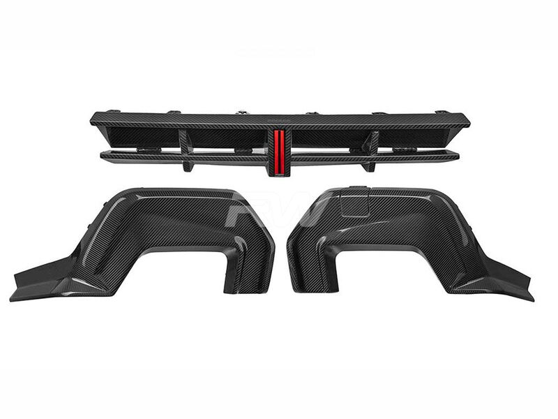 RW Carbon BMW F74 228i M235 Carbon Fiber Rear Diffuser