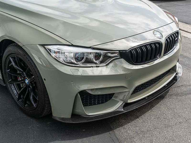 RW Carbon 2015-2020 BMW F8X M3 & M4 3D Style Carbon Fiber Front Lip