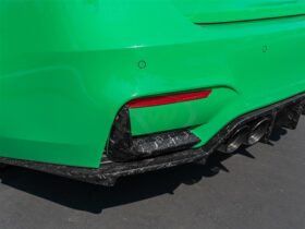 RW Carbon 2015-2020 BMW F8X Forged Carbon Fiber Rear Bumper Splitters