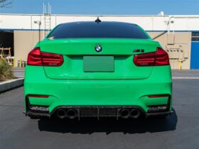 RW Carbon 2015-2020 BMW F8X Forged Carbon Fiber Rear Bumper Splitters