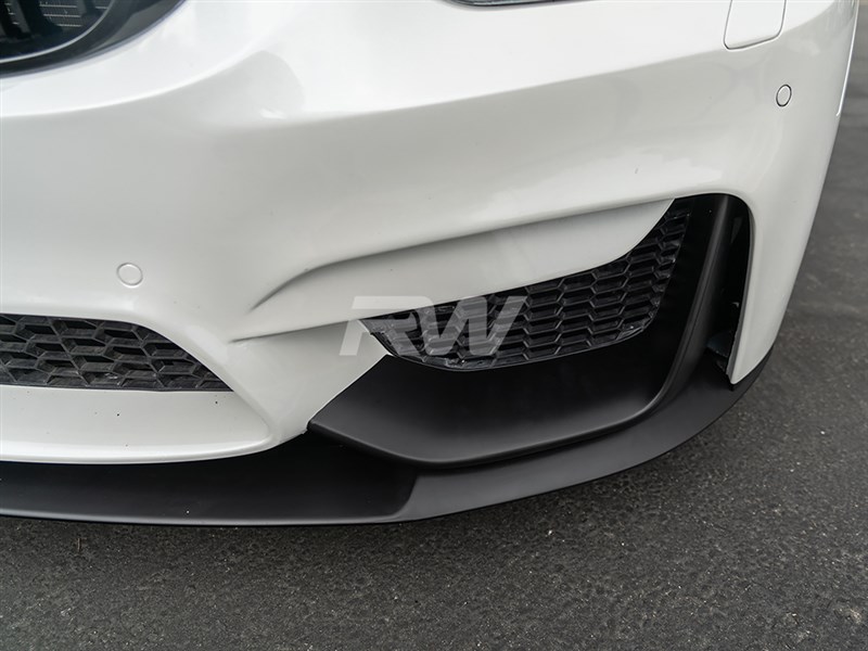 RW Carbon 2015-2020 BMW F8X M3 M4 Performance Style Front Lip and Splitters