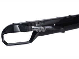 RW Carbon 2020-2024 BMW F95 X5M F96 X6M GTX Carbon Fiber Diffuser