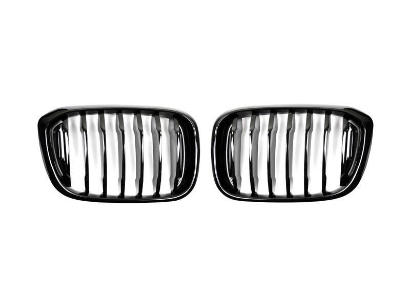 RW Carbon BMW G01 X3 G02 X4 Gloss Black Grilles