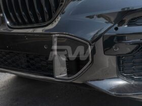 RW Carbon 2019-2025 BMW G05 X5 Carbon Fiber Front Brake Duct Trims
