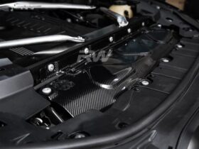 RW Carbon 2015-2026 BMW Carbon Fiber Engine Bay Cooling Shroud