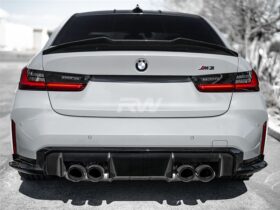 RW Carbon BMW G20/G80 GTX Carbon Fiber Trunk Spoiler