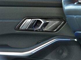RW Carbon BMW G80 M3 Carbon Fiber Door Handle Trims