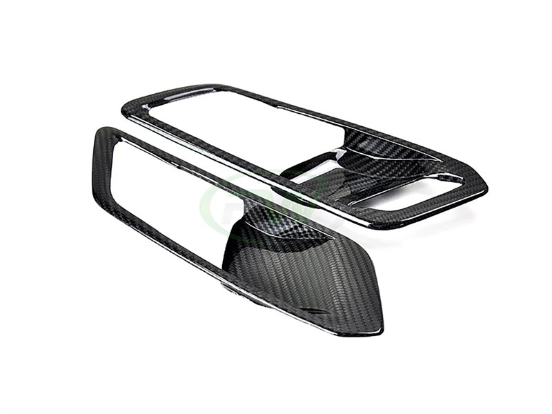 RW Carbon BMW G80 M3 Carbon Fiber Door Handle Trims