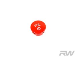 RW Carbon BMW Red Audio Volume Button