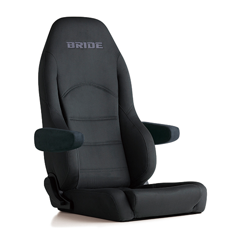BRIDE DIGO III LIGHT CRUZ Charcoal Gray reclining comfort seat