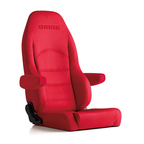 BRIDE DIGO III LIGHT CRUZ Red reclining comfort seat