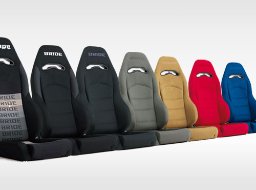 BRIDE DIGO III LIGHT CRUZ reclining mechanism and storage detail