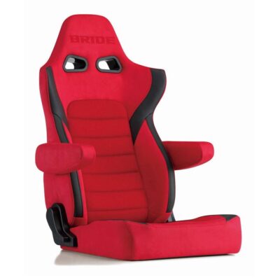 BRIDE ERGOSTER Reclining Semi-Bucket Seat (E64BSN) Red No Heater