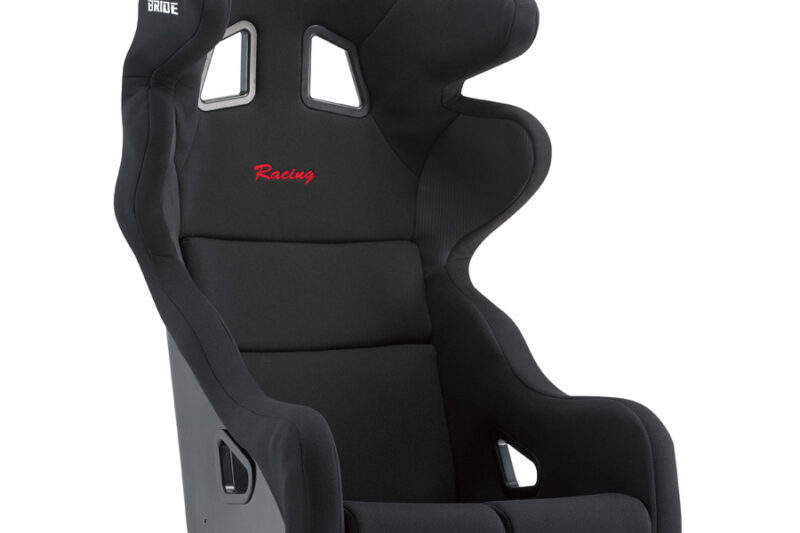 BRIDE Gramax H80RT1 Full Bucket Seat for Large Drivers - Black FRP shell