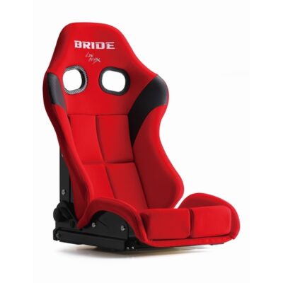 BRIDE STRADIA III Reclining Bucket Seat (G72BSF) Red Silver FRP Low Cushion