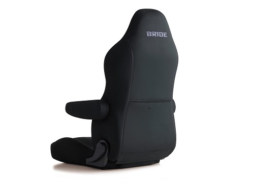 BRIDE STREAMS CRUZ back of seat showing S-line stream design