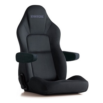 BRIDE STREAMS CRUZ Charcoal Gray reclining comfort seat