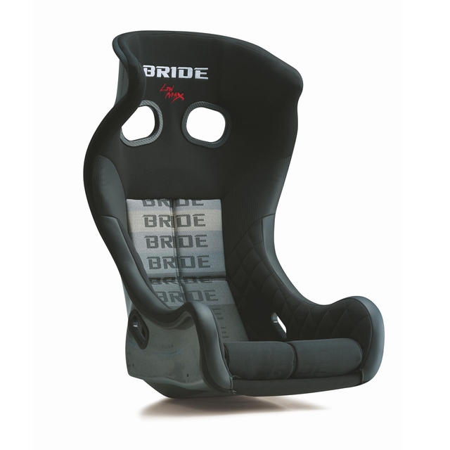 BRIDE XERO MS Gradation Logo Super Aramid Black Carbon Shell bucket seat (HB2GSR)