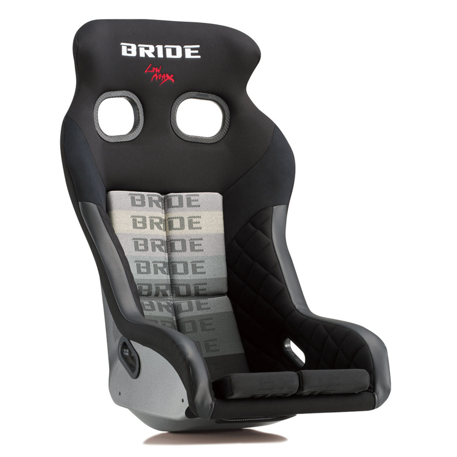 BRIDE XERO VS PLUS Gradation Logo FRP Silver Shell bucket seat (H03GGF)