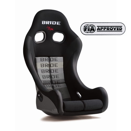BRIDE ZIEG IV Gradation Logo Super Aramid Black Carbon Shell bucket seat (HB1GSC)