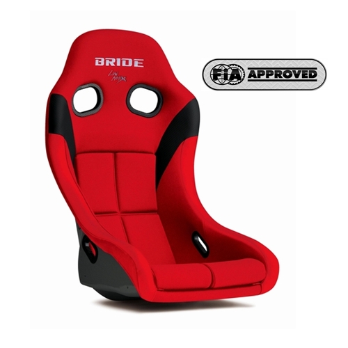 BRIDE ZIEG IV WIDE Full Bucket Seat (HC1BSF) Red FRP