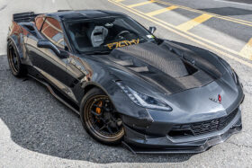 DarwinPRO 2013-2019 Corvette Z06 Grandsport BKSS Style Carbon Fiber Hood - image 1