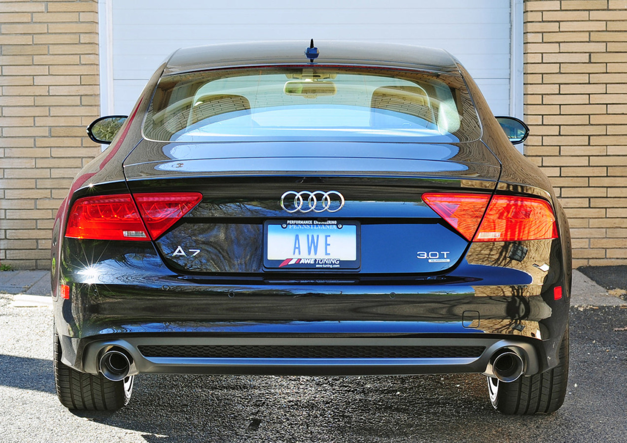 AWE Downpipe for the 2016-2018 C7.5 Audi A7 3.0T