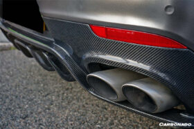 DarwinPRO 2013-2016 Porsche Panamera 970.2 BS-Sport Style Carbon Fiber Rear Diffuser - image 3