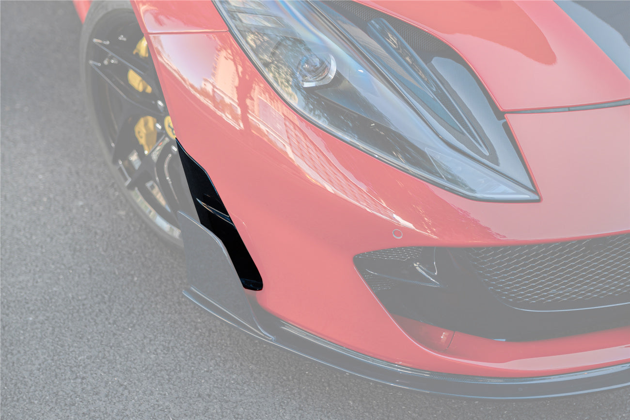 DarwinPRO 2017-2026 Ferrari 812 Superfast / GTS MSY Style Carbon Fiber Front Bumper Side Vents