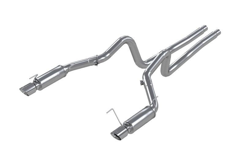 MBRP 2005-2009 Ford Mustang GT 4.6L 3-Inch Cat-Back Exhaust - Race Profile, Aluminized Steel