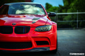 DarwinPRO 2008-2013 BMW M3 E92 & E93 VRS Style Carbon Fiber Hood - image 4