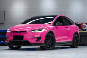 DarwinPRO 2019-2021 Tesla Model X SUV RZS Style Carbon Fiber Full Kit - image 1