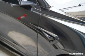 DarwinPRO 2023-2026 Tesla Model 3 LCI Fast Style Carbon Fiber Pattern Look Body Kit - image 9