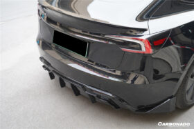 DarwinPRO 2023-2026 Tesla Model 3 LCI Fast Style Carbon Fiber Pattern Look Body Kit - image 10