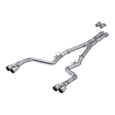 MBRP 2015-2023 Dodge Challenger R/T / SRT / Scat Pack / Hellcat 5.7L (15+) / 6.2L (17+) / 6.4L (17+) 3-Inch Cat-Back Exhaust - Race Profile, Aluminized Steel