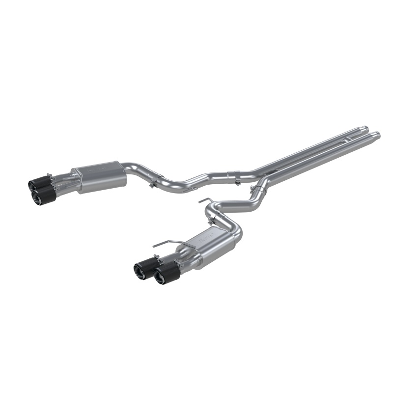 MBRP 2018-2022 Ford Mustang GT 5.0L 3-Inch Cat-Back Exhaust - Street Profile, T304 Stainless - FF Performance