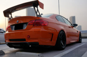 DarwinPRO 2008-2012 BMW M3 E92 E93 VA Style Carbon Fiber Trunk Spoiler - image 1