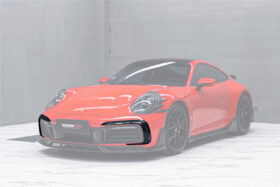 DarwinPRO 2019-2024 Porsche 911 992 Carbon Fiber Front Bumper Vent Trims DarwinPRO (BKSSII) Fits Carrera, S, 4, 4S, Targa, Cabriolet - image 1