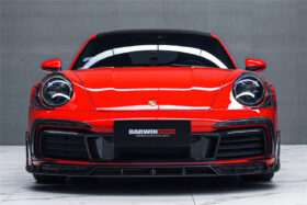 DarwinPRO 2019-2024 Porsche 911 992 Carbon Fiber Front Bumper Lip Splitter DarwinPRO (BKSSII) Fits Carrera, S, 4, 4S, Targa, Cabriolet - image 4
