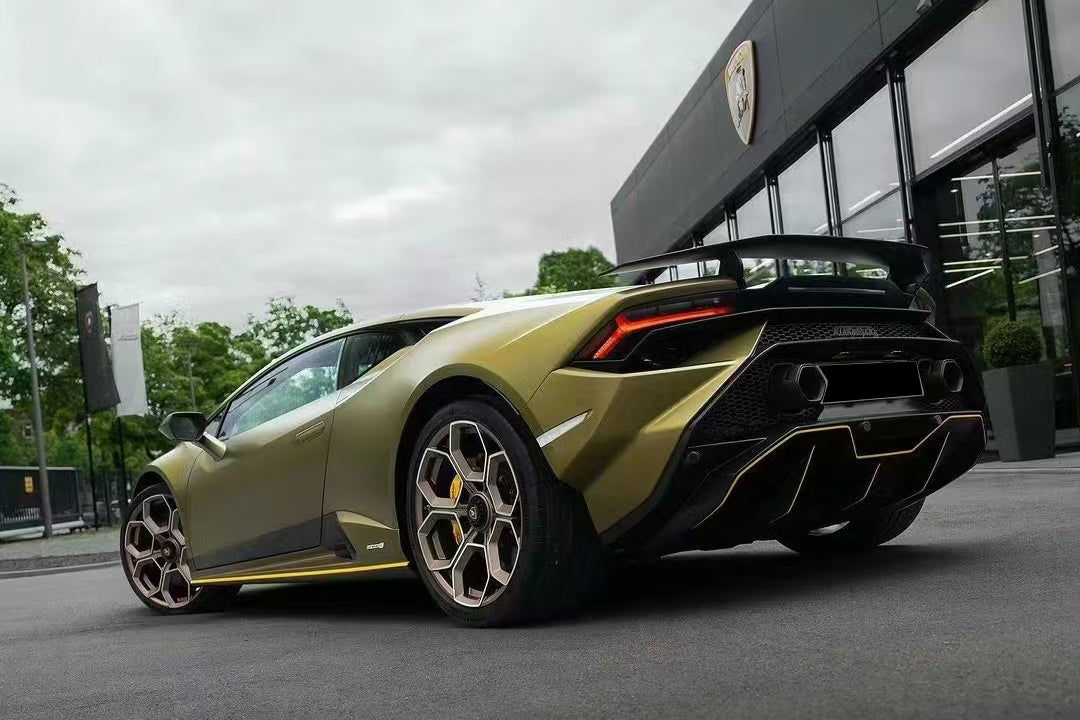 DarwinPRO 2015-2025 Lamborghini Huracan LP610 & LP580 & EVO Convert Tecnica Style Side Skirts
