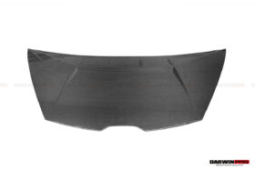 DarwinPRO 2015-2025 Lamborghini Huracan LP610 & LP580 & EVO Convert Tecnica Style Dry Carbon Fiber Hood - image 4